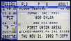 bob dylan ticket