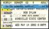 bob dylan ticket