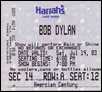 bob dylan ticket