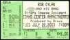 bob dylan ticket