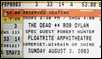 bob dylan ticket