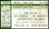 bob dylan ticket