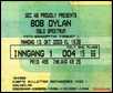 bob dylan ticket