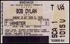 bob dylan ticket