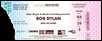 bob dylan ticket