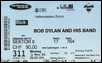 bob dylan ticket