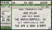 bob dylan ticket