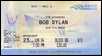 bob dylan ticket