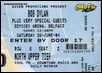 bob dylan ticket