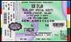 bob dylan ticket