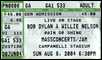 bob dylan ticket