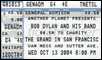 bob dylan ticket