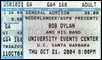 bob dylan ticket