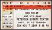 bob dylan ticket