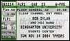 bob dylan ticket