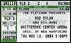 bob dylan ticket