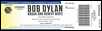 bob dylan ticket